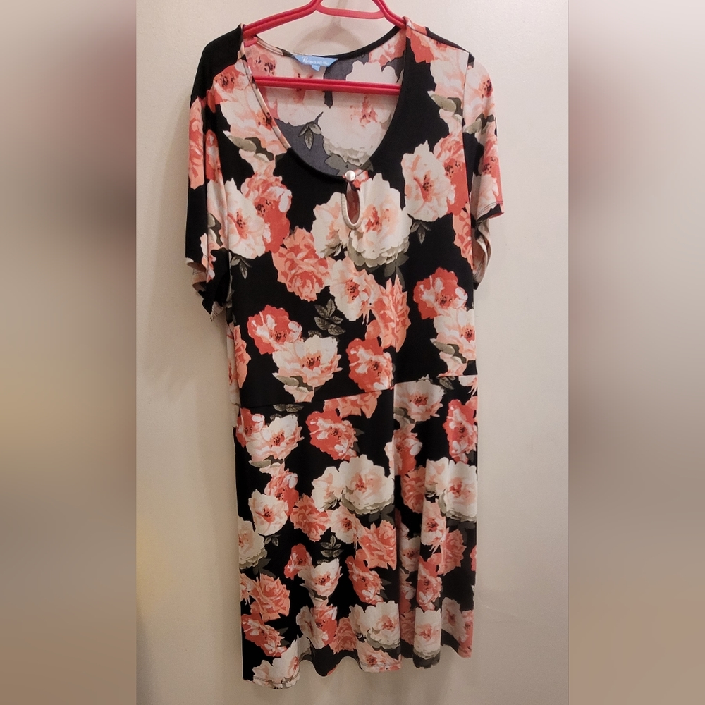 2/ $25 Pretty plus sized floral dress